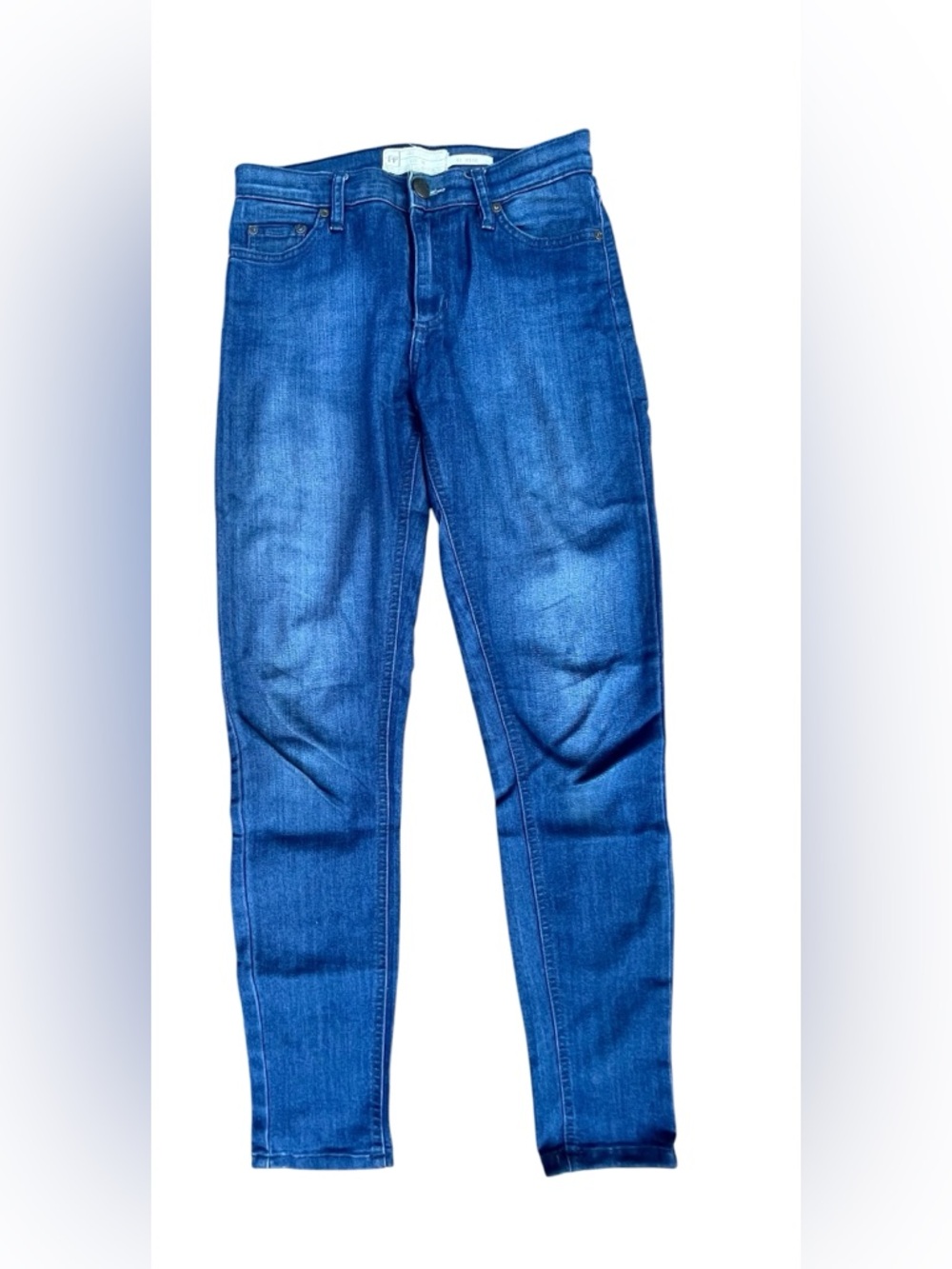 Free People Hi Rise Skinny Denim Jeans sz 25 Women's